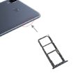 Asus Zenfone Max M2 ZB633KL SIM & Micro SD Card Tray Set (Black) - 3