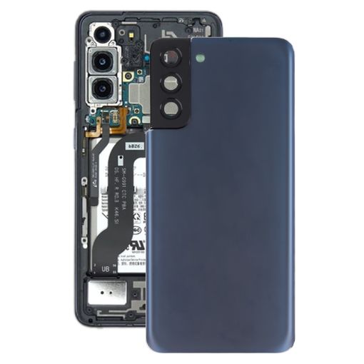 Samsung Galaxy S21+ 5G Blue Battery Back Cover with Camera Lens Cover - 1