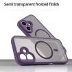 iPhone 17 Fan Dun Series Purple TPU Hybrid PC Magsafe Case - 5
