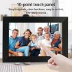 10.1" IPS Display WiFi Cloud Photo Frame, 1GB+16GB, UK Plug - White - 6