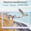 XCLT-1730 17.3" LED HD Screen WIFI Cloud Photo Frame, US Plug, White - 4