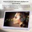 XCLT-1730 17.3" LED HD Screen WIFI Cloud Photo Frame, US Plug, White - 8