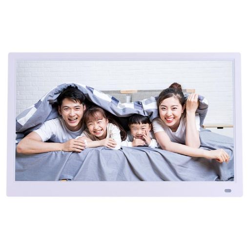 XCLT-1730 17.3" LED HD Screen Cloud Photo Frame, EU Plug, White - 1