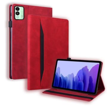 Tecno Megapad 11 2024 Red Shockproof Leather Tablet Case - 1