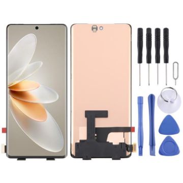 Vivo S17e OLED LCD Screen & Digitizer Assembly with Fingerprint ID - 1