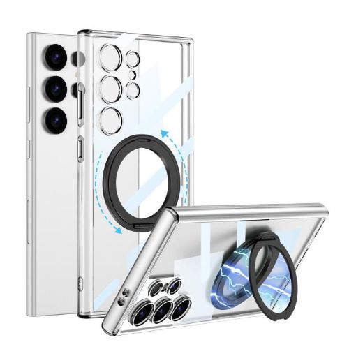 Samsung Galaxy S23 Ultra 5G GKK MagSafe Shockproof Transparent Case - 1