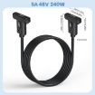 USB4 Type-C Female to Female Panel Extension Cable, 1.8m Length - 2