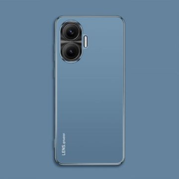 Redmi Turbo 4 Pro AG Frosted Electroplating Acrylic Case Navy Blue - 1