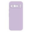 Google Pixel 9 Pro Imitation Liquid Silicone Case - Purple - 1