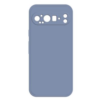 Google Pixel 9 Pro XL Grey Imitation Liquid Silicone Phone Case - 1