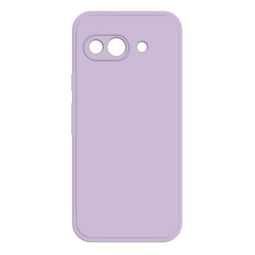 Google Pixel 9a Imitation Liquid Silicone Phone Case - Purple - 1