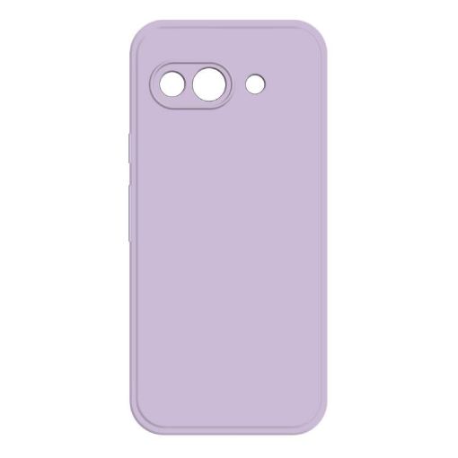 Google Pixel 9a Imitation Liquid Silicone Phone Case - Purple - 1