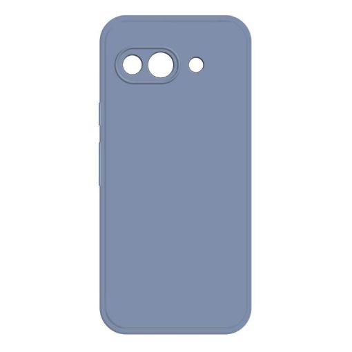 Google Pixel 9a Grey Imitation Liquid Silicone Phone Case - 1