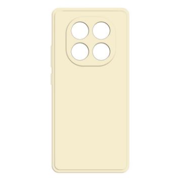 Redmi Note 14 Pro 4G White Liquid Silicone Phone Case - 1