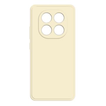 Redmi Note 14 Pro+ 5G White Liquid Silicone Phone Case - 1