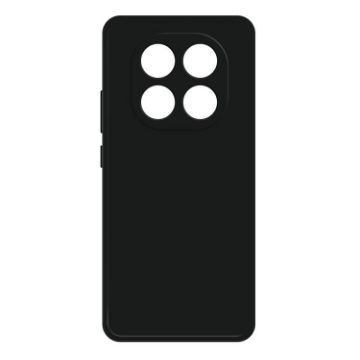 Redmi Note 14 Pro+ 5G Black Liquid Silicone Phone Case - 1