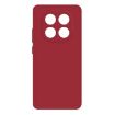 Redmi Note 14 Pro+ 5G Dark Red Liquid Silicone Phone Case - 1