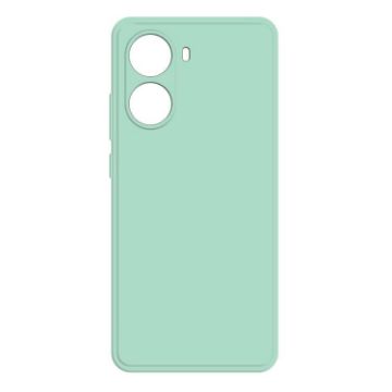 Redmi Turbo 4 Liquid Silicone Phone Case - Light Cyan - 1