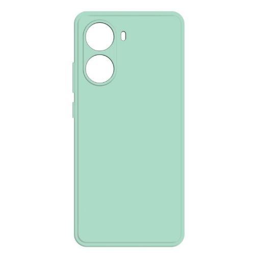 Redmi Turbo 4 Liquid Silicone Phone Case - Light Cyan - 1