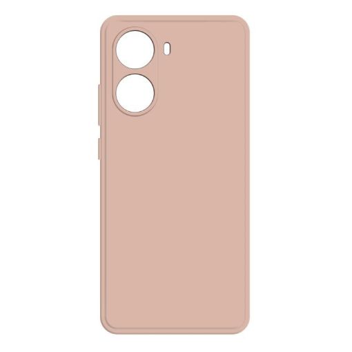 Redmi Turbo 4 Pink Imitation Liquid Silicone Phone Case - 1