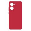 Red Imitation Liquid Silicone Phone Case for Redmi Turbo 4 - 1