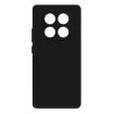 Redmi Note 14 Pro 5G Black Liquid Silicone Phone Case - 1