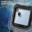 RedPepper 4th Gen Diving Case for iPhone, Waterproof 15m (Black) - 7