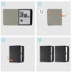 Pocketbook Era PB700 Custer Magnetic Leather Tablet Case - Blue - 6