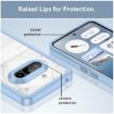 Nothing Phone 3a Colorful Series Blue Acrylic Hybrid TPU Case - 6