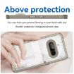 Nothing Phone 3a Colorful Series Acrylic Hybrid TPU Case - Transparent Grey - 4