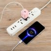 KO-72 38W QC3.0 USB & USB-C PD Quick Charger, EU Plug, Pink - 5
