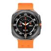 X7 1.51" IPS Screen Bluetooth Smart Watch with Health Monitoring - Orange - 2