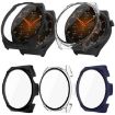 Wearfit X5 Pro Black PC + Tempered Film Integrated Watch Protective Case - 5