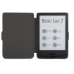 Pocketbook B606/628/633/632/627/616 TPU Leather Tablet Case - Black - 5