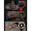 S18 Smart Watch Bracelet, 1.3" TFT, IP67, Sleep/Heart Rate/BP Monitor, Red - 7