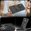 OPPO Reno13 Pro 5G Black Camshield Ring Holder Case Global Version - 8