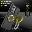 OPPO Reno13 F 5G Phone Case - Sliding Camshield Ring Holder, Black - 7