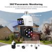 SriHome SH068 4MP HD Dual Lens Light Bulb Camera, IP66 Waterproof - 3