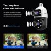 SriHome SH068 4MP HD Dual Lens Light Bulb Camera, IP66 Waterproof - 4