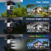 SriHome SH068 4MP HD Dual Lens Light Bulb Camera, IP66 Waterproof - 8