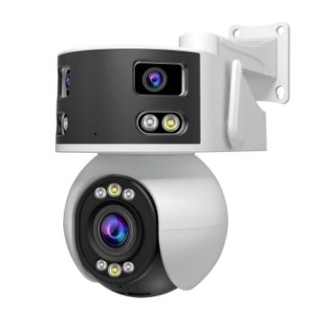 SriHome SH055B 8MP HD Panoramic PTZ Dome Camera with AU Plug - 1