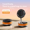 K10B White Car Phone Holder - Rotatable, Magnetic, Foldable Vacuum - 6