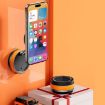 K10B Black Car Phone Holder - Rotatable, Magnetic, Foldable Vacuum Mount - 2