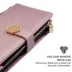 OPPO Find X8 Ultra 5G Rose Gold Crossbody Leather Phone Case - 4