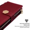 OPPO Find X8s+ 5G Red Leather Crossbody Handle Phone Case - 4