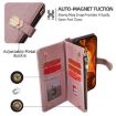 Realme P3 Ultra 5G Rose Gold Crossbody Leather Phone Case - 3