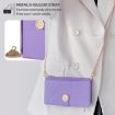Redmi A5 4G Crossbody Leather Phone Case Purple 171.7mm - 5