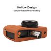 FUJIFILM X100VI Brown Litchi Texture Silicone Protective Case - 6