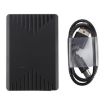 V6A 3000mAh Car 4G GPS WiFi Locator Tracker - Black - 3