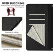 OPPO A5 5G Global Smile Embossing RFID Leather Case - Black - 6